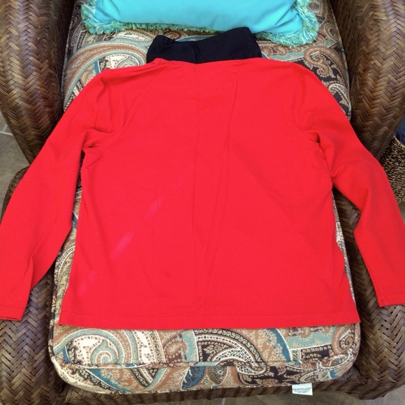 Lauren Jeans Co. ladies long sleeve top. EUC. - Picture 3 of 5